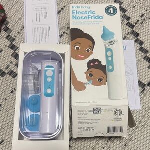 Frida Baby Electric NoseFrida Nasal Aspirator - White & Light Blue